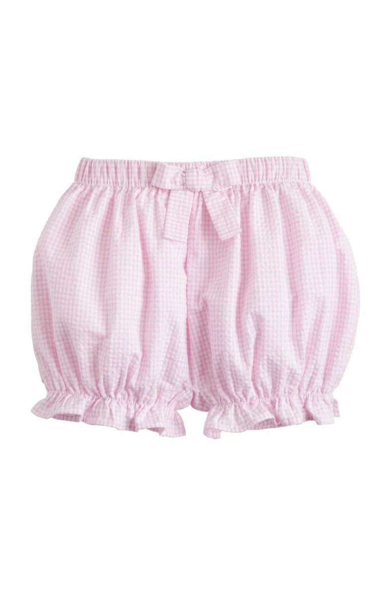 Little English Kids' Bow Bloomer, Main, color, Light Pink Gingham