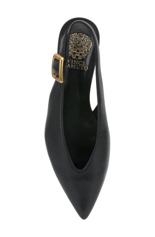 Vince Camuto Valther Pointed Toe Flat In Black