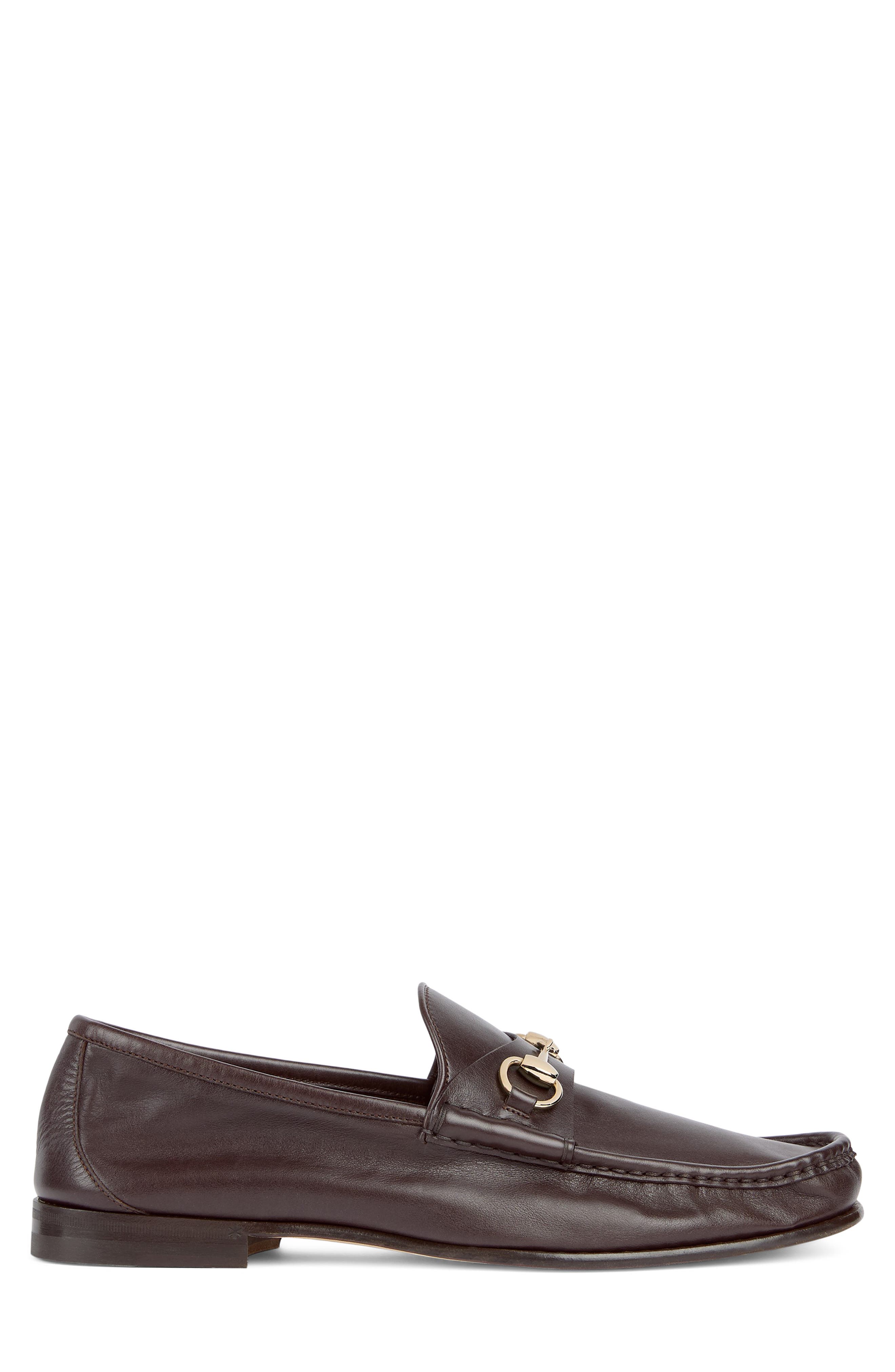 Bella Horsebit Loafer, Alternate, color, DARK BROWN