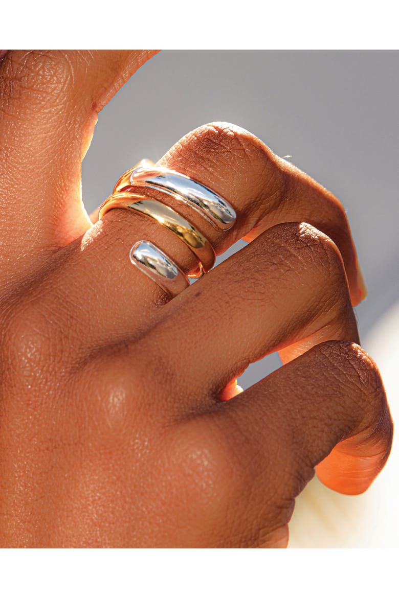 Double Strobe Ring, Alternate, color, Denim