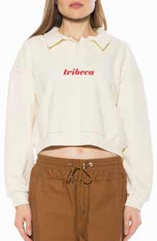 Kario Crop Polo Sweatshirt