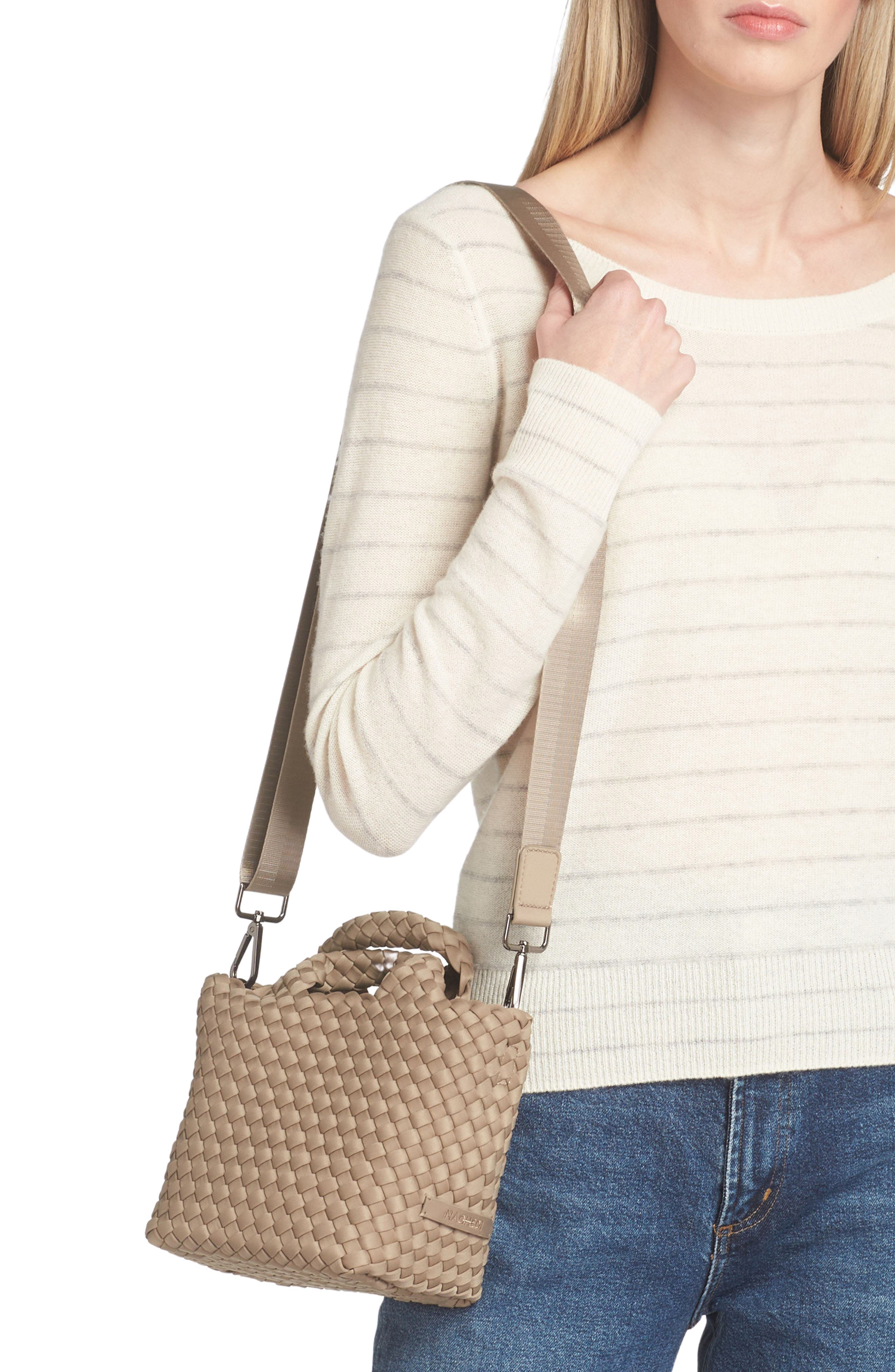 NAGHEDI St. Barths Petit Tote, Alternate, color, Cashmere