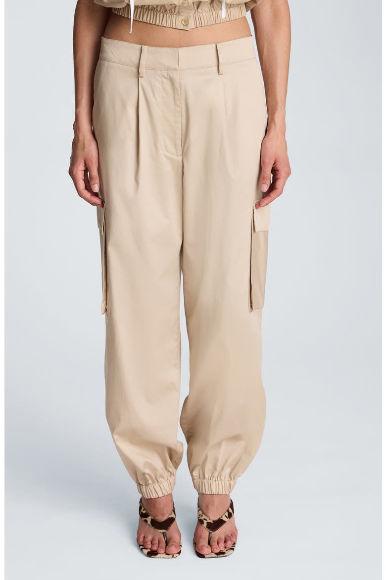 Pleat Front Jogger Pants, Main, color, SAFARI TAN