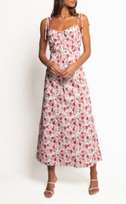 Petal & Pup Imelda Tie Strap Midi Dress