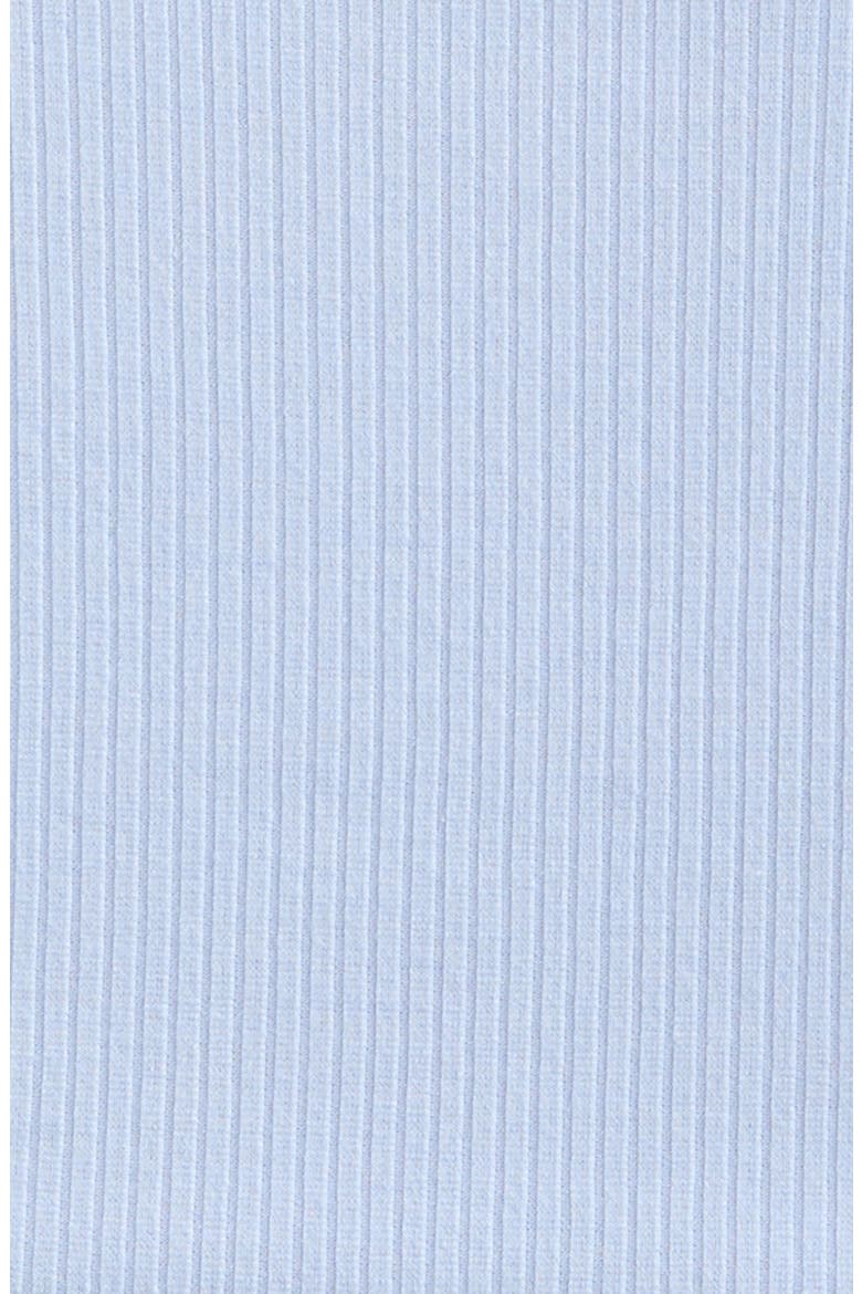 Kids' Ruched Lace Trim Tee, Alternate, color, BLUE FEATHER