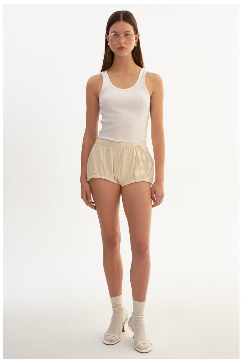 Cleo | Faux Suede Bloomer Shorts, Main, color, Opal
