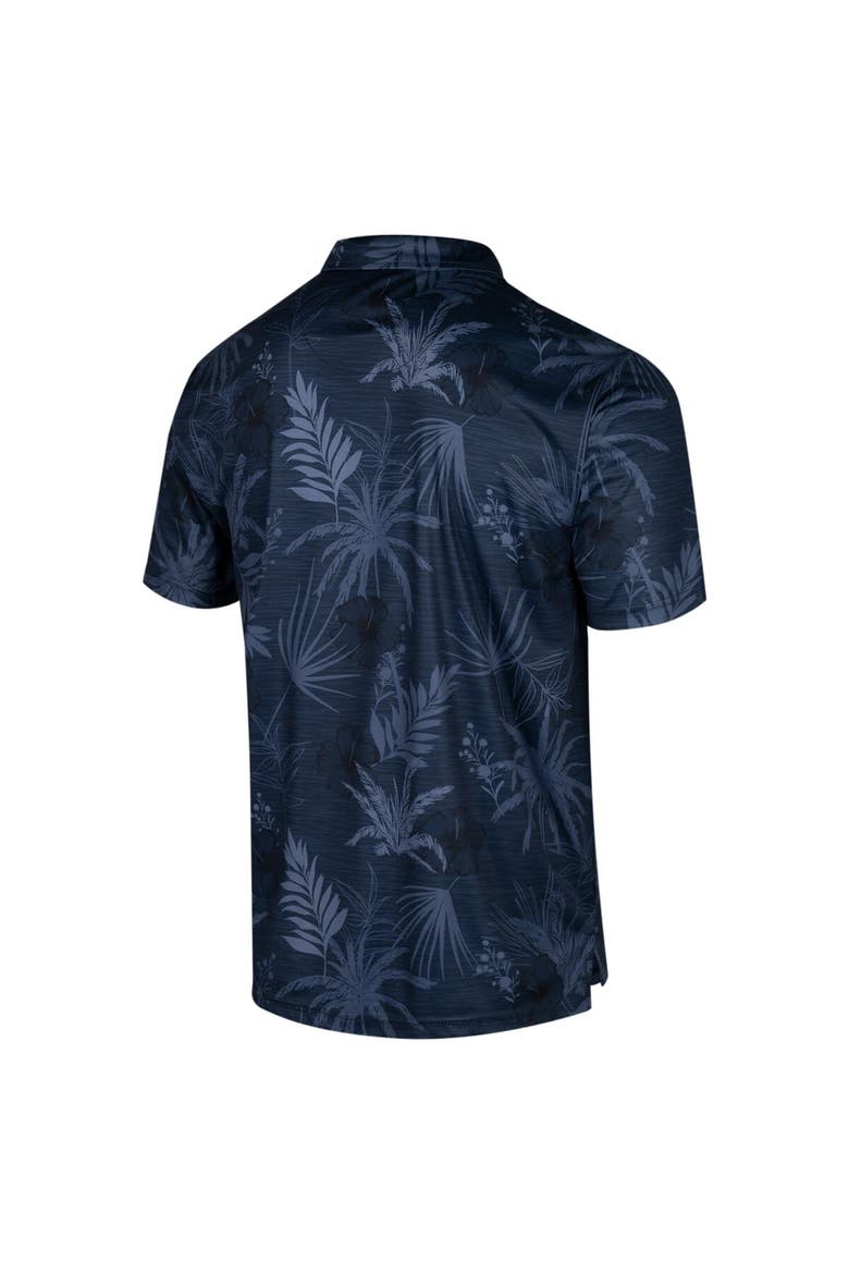 Men's Colosseum Navy Auburn Tigers Big & Tall Palms Polo, Alternate, color, Navy