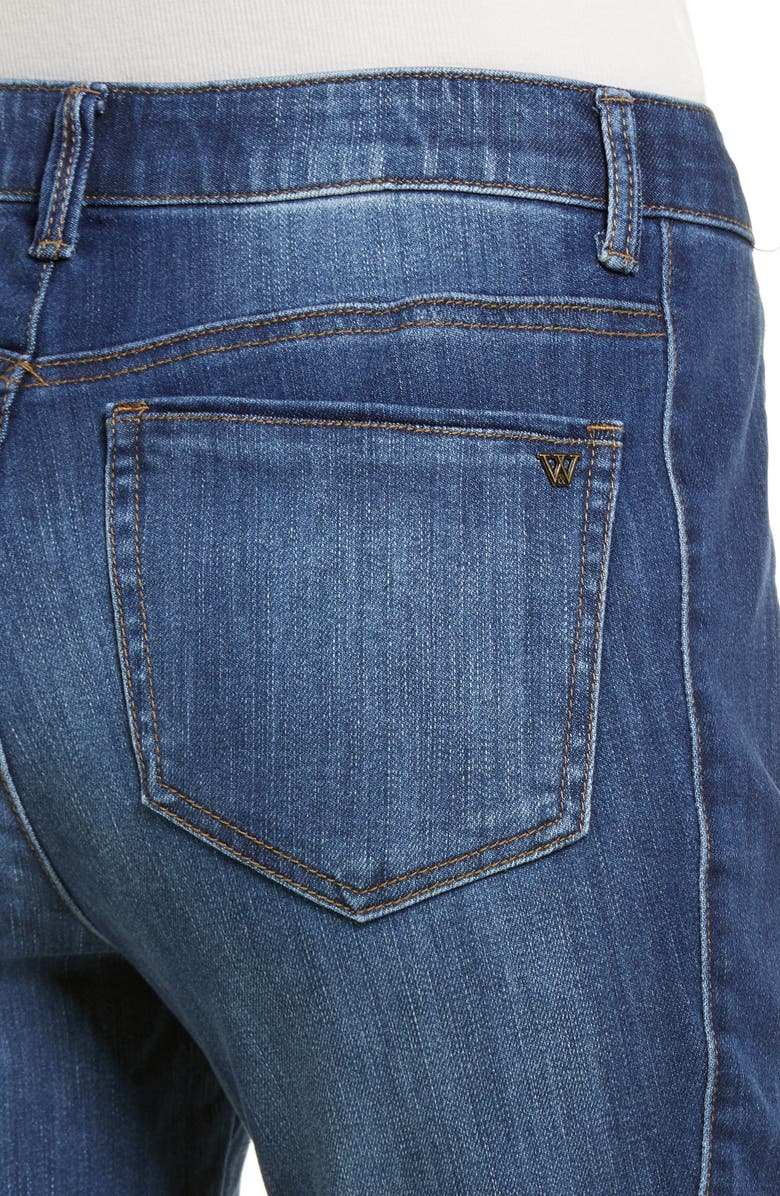 Wit & Wisdom Ab-Solution High Waist Ankle Straight Leg Jeans, Alternate, color,