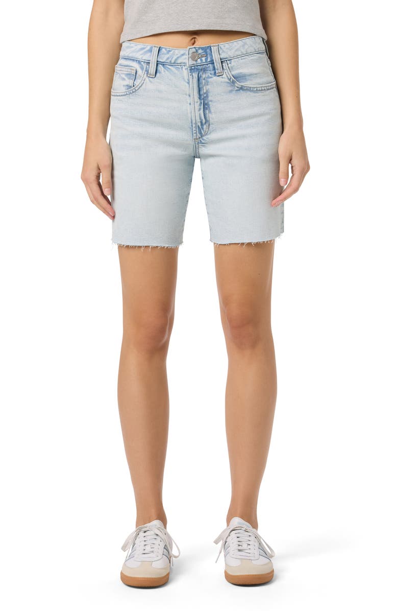 Joe's Easy Cutoff Denim Bermuda Shorts, Main, color, Willa