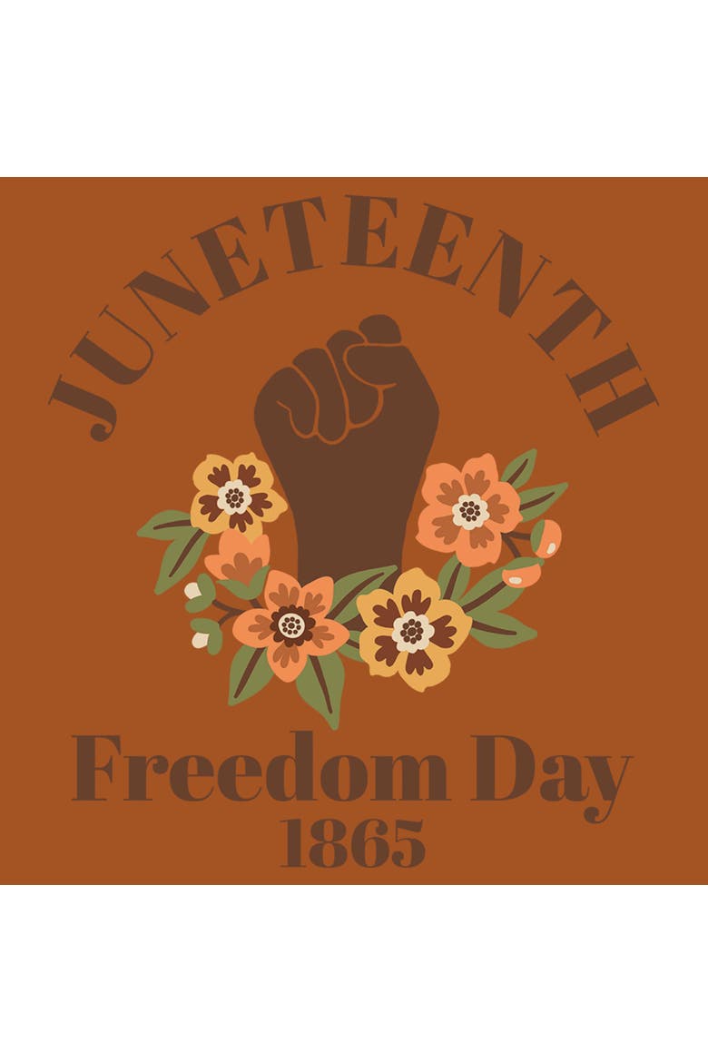 Men's Lost Gods Juneteenth Freedom Day 1865  Graphic T-Shirt, Alternate, color, Yam