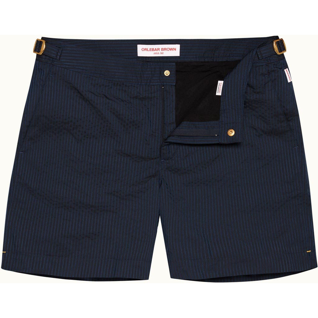 Orlebar Brown Bulldog Relaxed-fit Swim Shorts In Night Iris