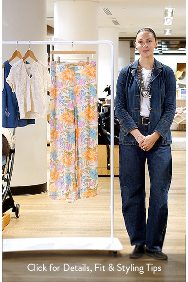 Catalina Island Wide Leg Pants video