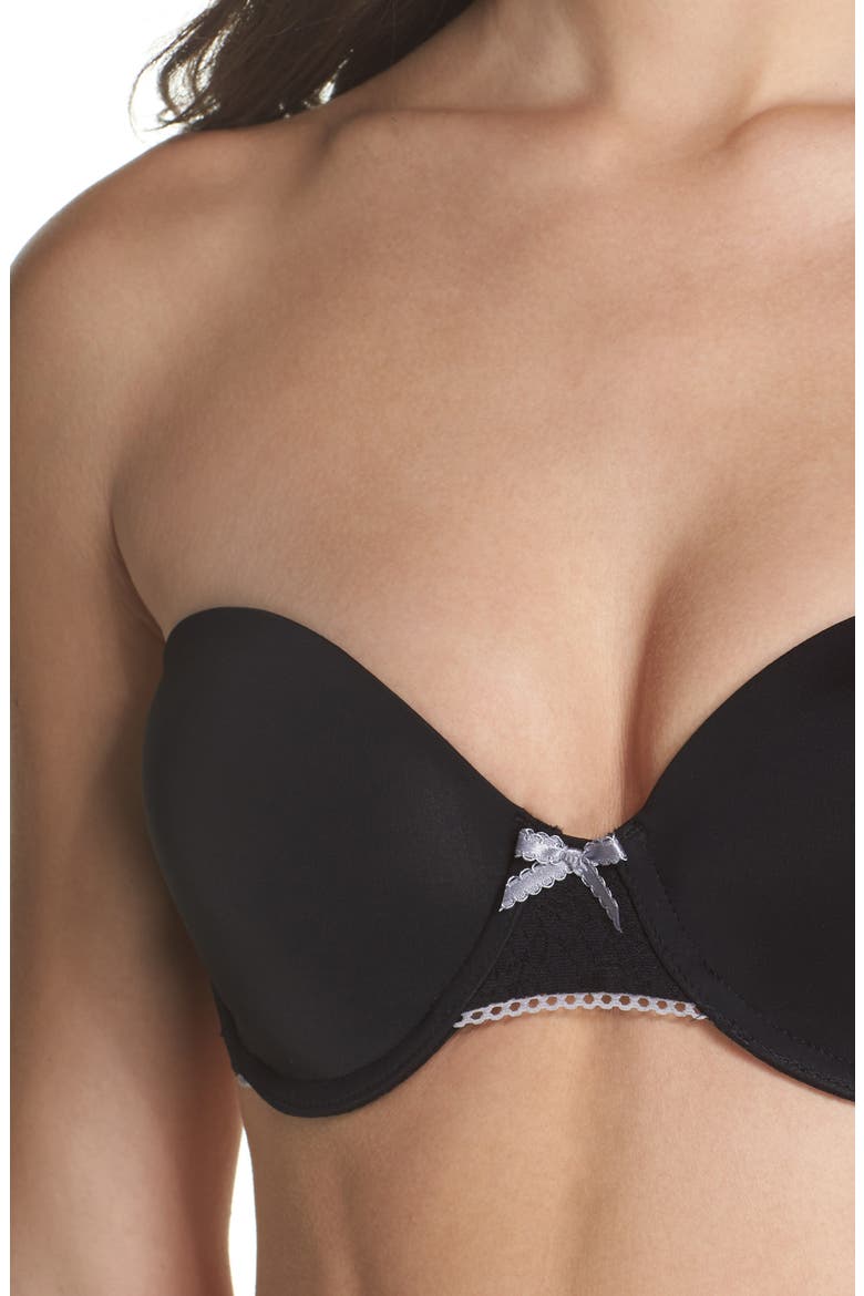 Modern Method Strapless Underwire Bra, Alternate, color, NIGHT