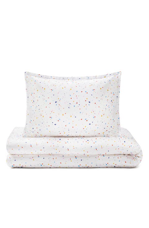 Terrazzo Cotton Crib Duvet Cover