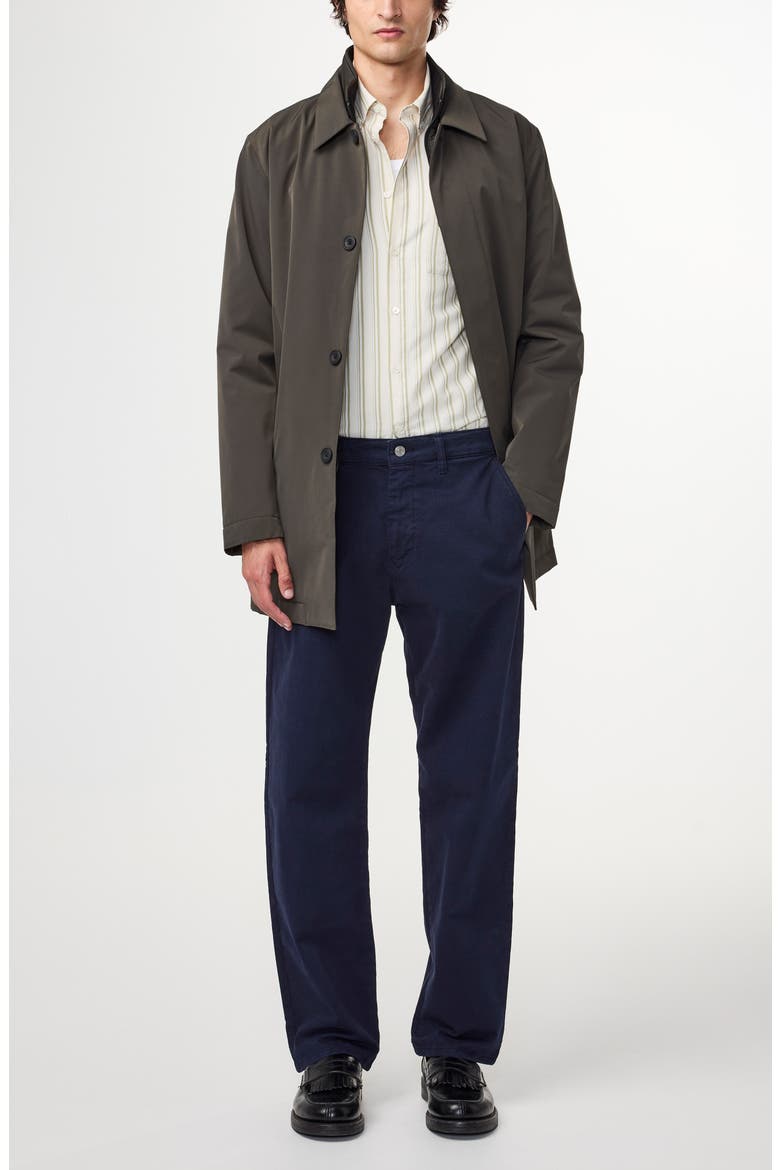 Aden 1923 Classic Fit Stretch Organic Cotton Chinos, Alternate, color, NAVY BLUE
