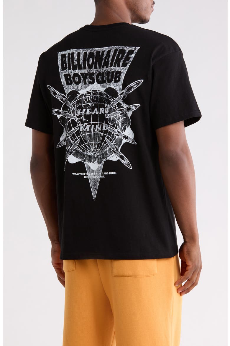 BB World Helmet Head Cotton Graphic T-Shirt, Alternate, color, BLACK