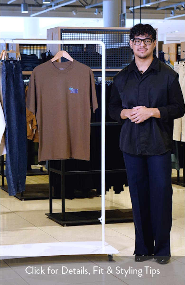 Bar Hopper Cotton Graphic T-Shirt, sales video thumbnail