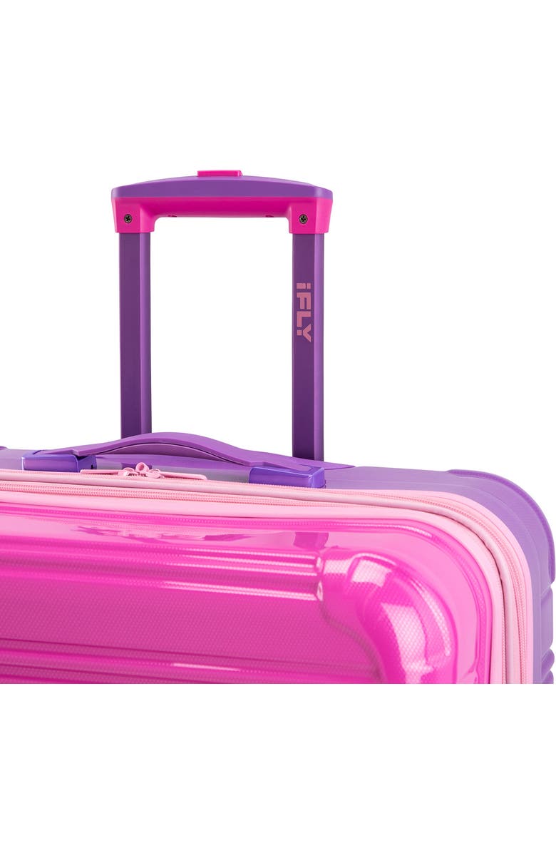 IFLY Fibertech Passion Flower 20" Expandable Wheeled Carry-On Bag, Alternate, color,