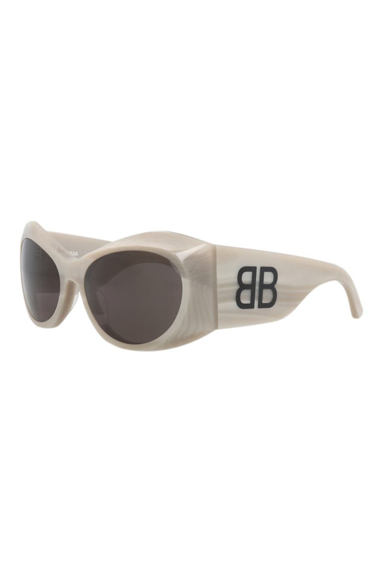 59mm Cat Eye Sunglasses, Alternate, color, GREY GREY GREY