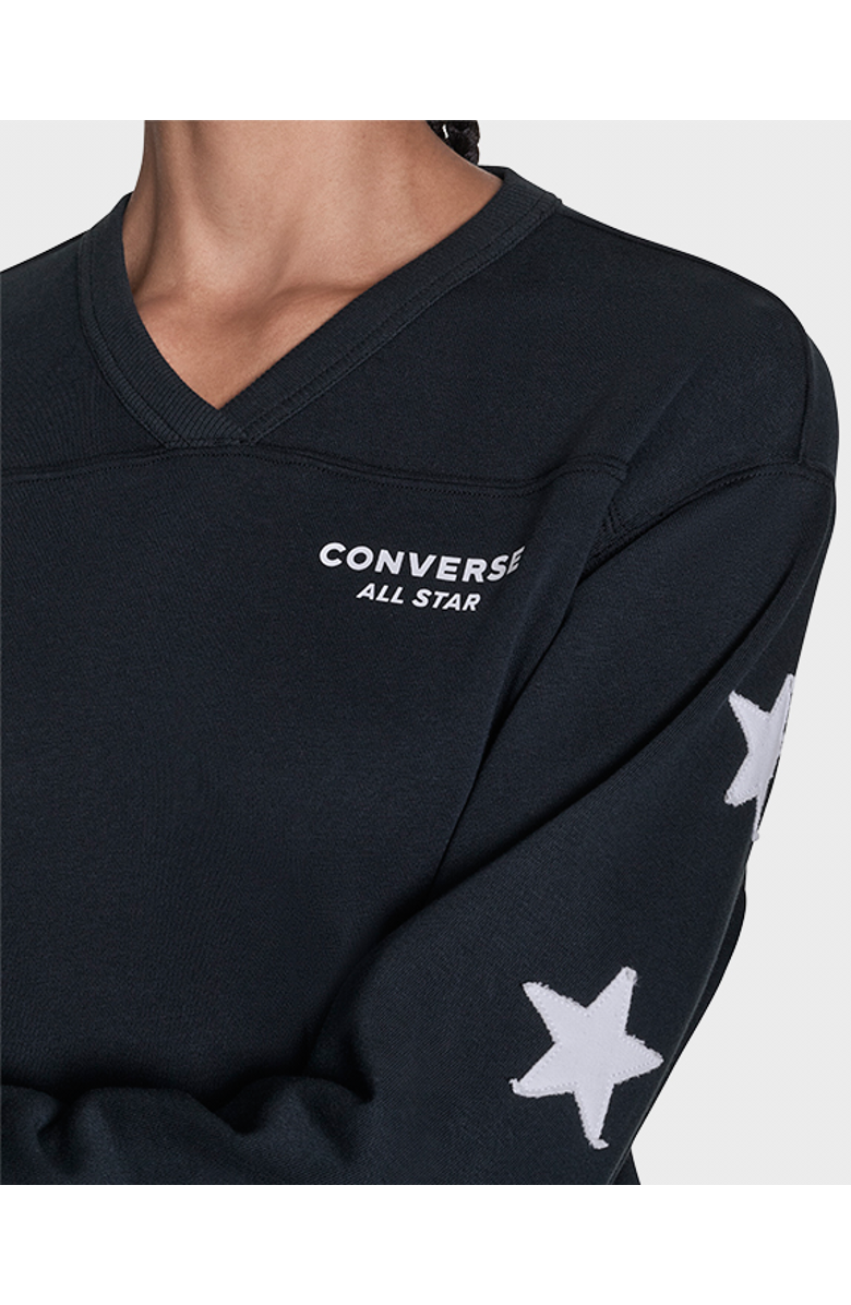 Converse Chuck Star Crew, Alternate, color, Converse Black