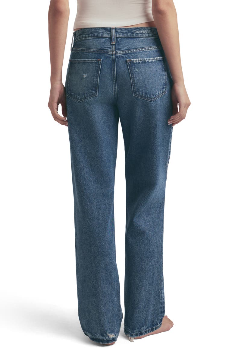 Favorite Daughter The Tommy Ripped Straight Leg Jeans, Alternate, color, 