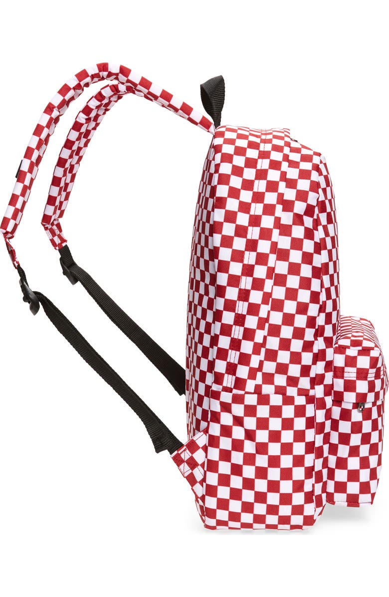Vans Old Skool Checkerboard Canvas Backpack, Alternate, color,