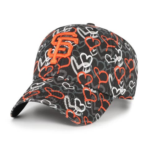 Girls Youth '47 Black San Francisco Giants Mural Clean Up Adjustable Hat
