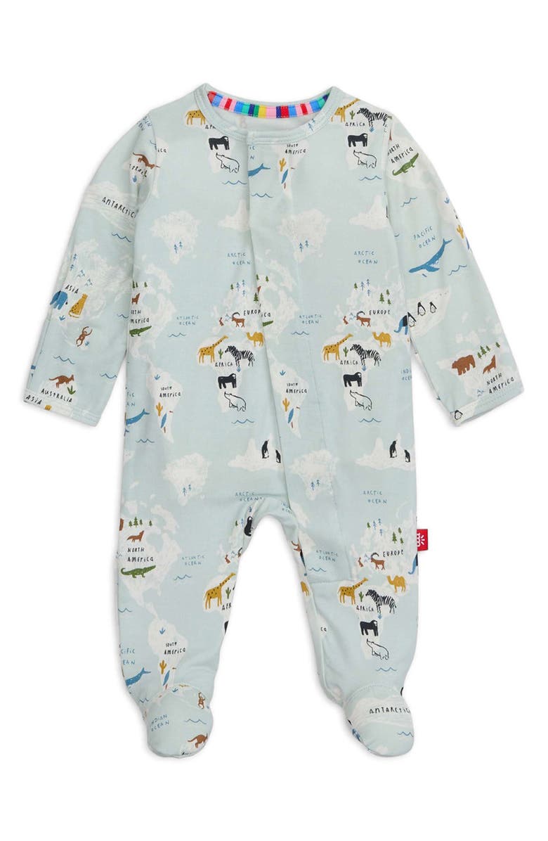 Magnetic Me Sea the World Magnetic Footie, Main, color, Blue