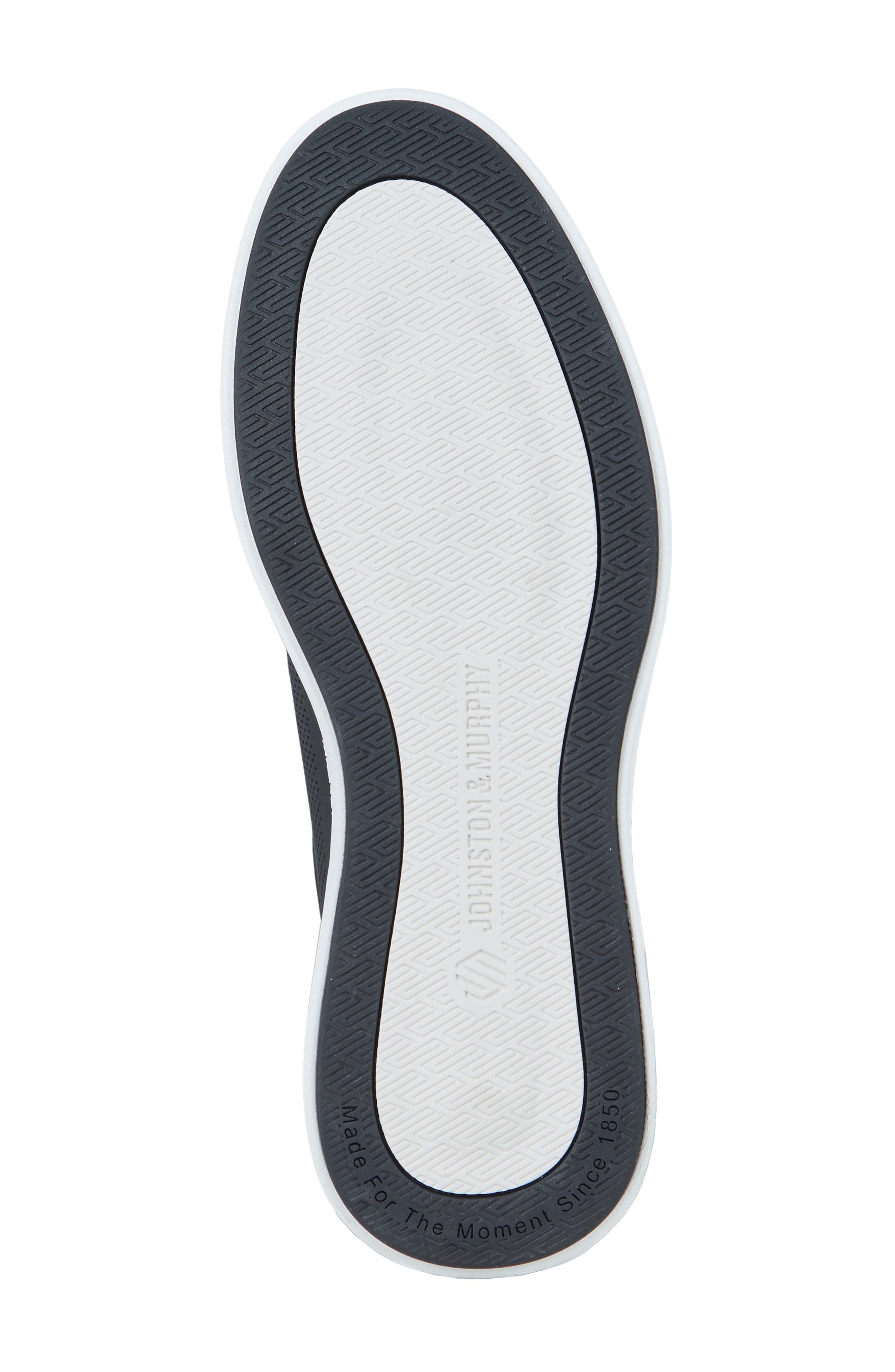Johnston & Murphy Ackerson Sneaker, Alternate, color, Black Full Grain