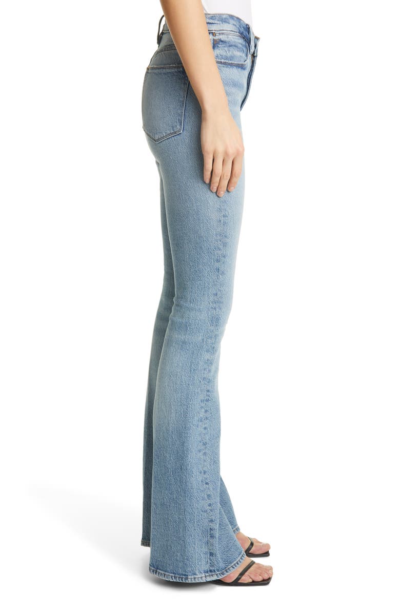 FRAME Le High Waist Flare Jeans, Alternate, color, 