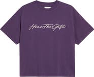 HONOR THE GIFT Script Cotton Graphic T-Shirt
