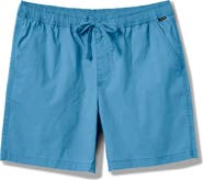 Quiksilver Taxer Stretch Cotton Drawstring Shorts