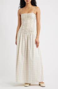 Faithfull the Brand Mira Cotton Maxi Dress