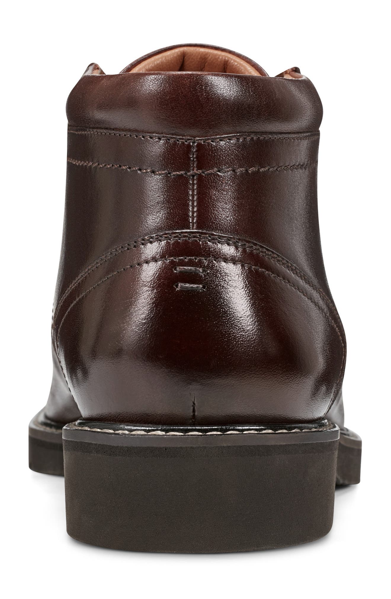 Flynn Plain Toe Derby Boot, Alternate, color, DARK BROWN