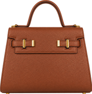 Teddy Blake Ava Pum 11" Faux Leather Top Handle Bag
