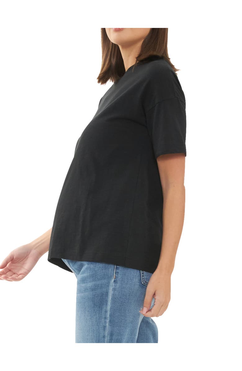Ripe Maternity Claud Tee, Alternate, color, Black