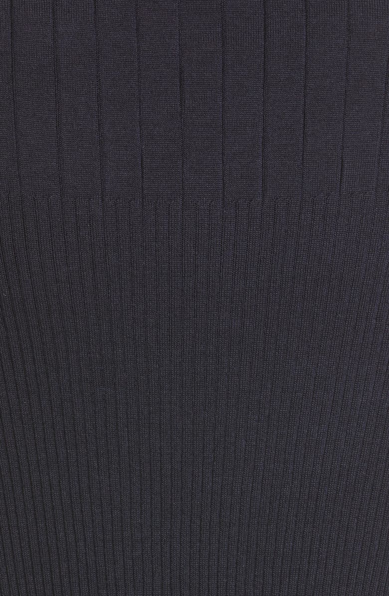 Loro Piana Ribbed Cashmere & Silk Sweater, Alternate, color,