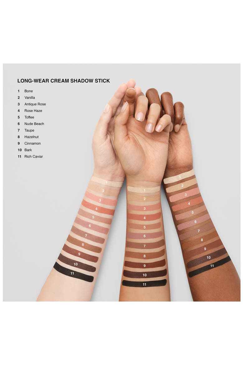 Long-Wear Waterproof Cream Eyeshadow Stick, Alternate, color, HAZELNUT