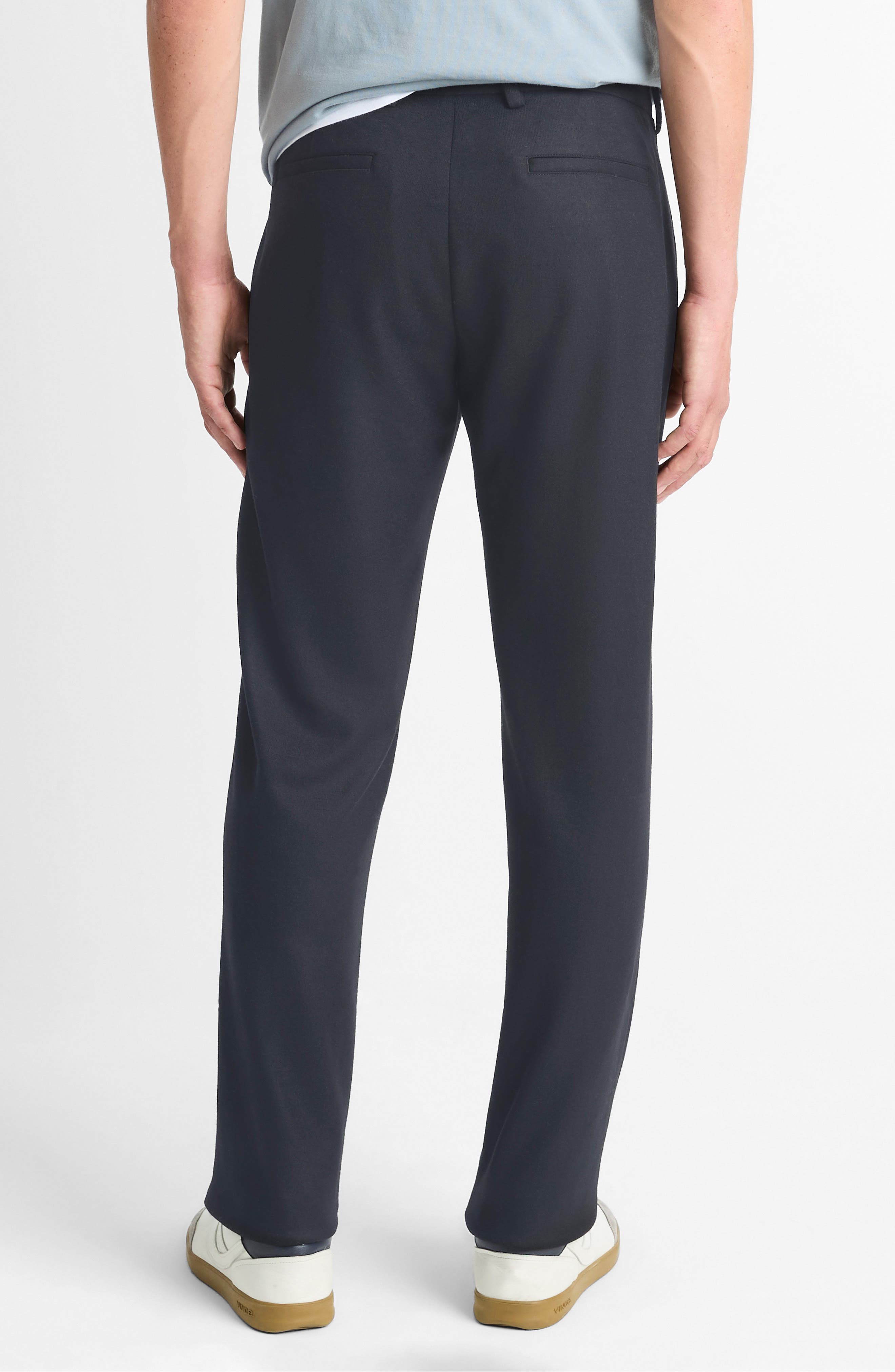 Flat Front Wool Blend Pants - image 2