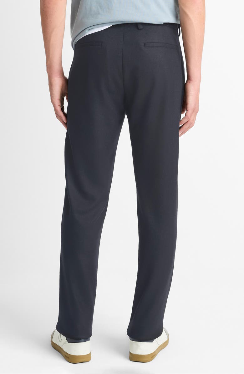 Vince Flat Front Wool Blend Pants, Alternate, color, Coastal Blue