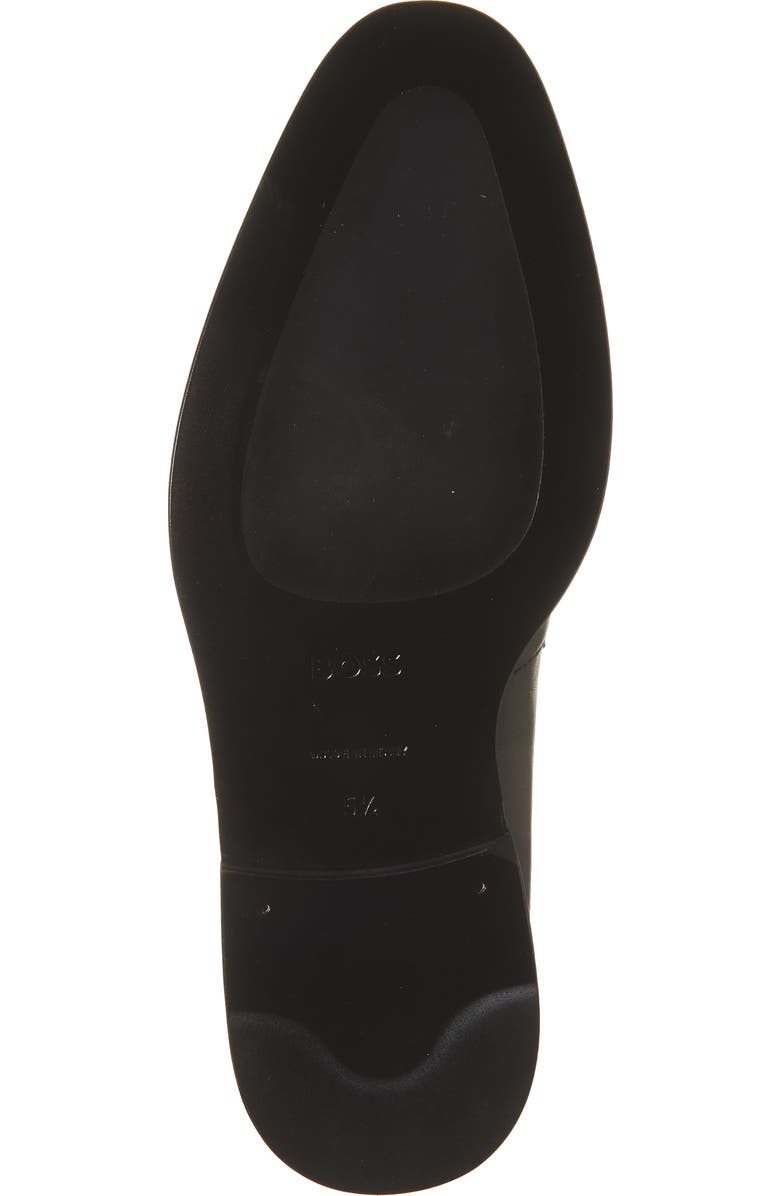 BOSS Derrek Leather Loafer, Alternate, color, Blk