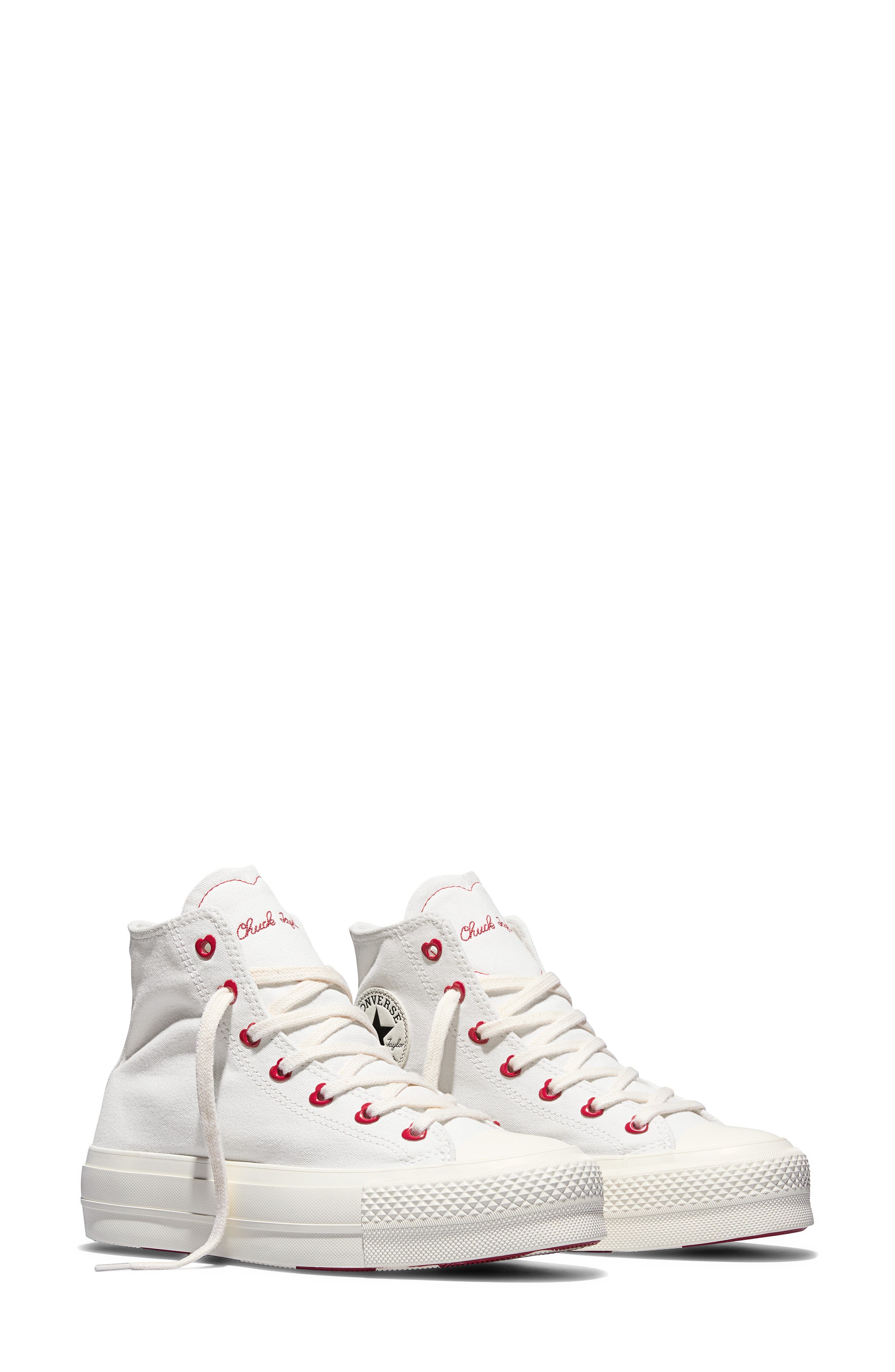 Converse Chuck Taylor<sup
®</sup
 All Star<sup
®</sup
 Lift Oxford Sneaker, Main, color, White/Egret/Days Ahead