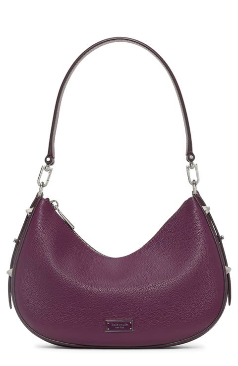 liv pebble leather convertible shoulder bag