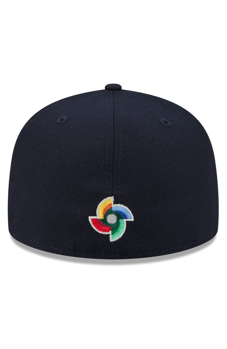 New Era Men's New Era  Navy Netherlands Baseball 2026 World Baseball Classic 59FIFTY Fitted Hat, Alternate, color, Navy