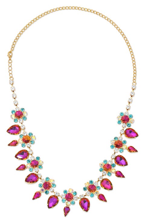 Eloise Cubic Zirconia Statement Necklace