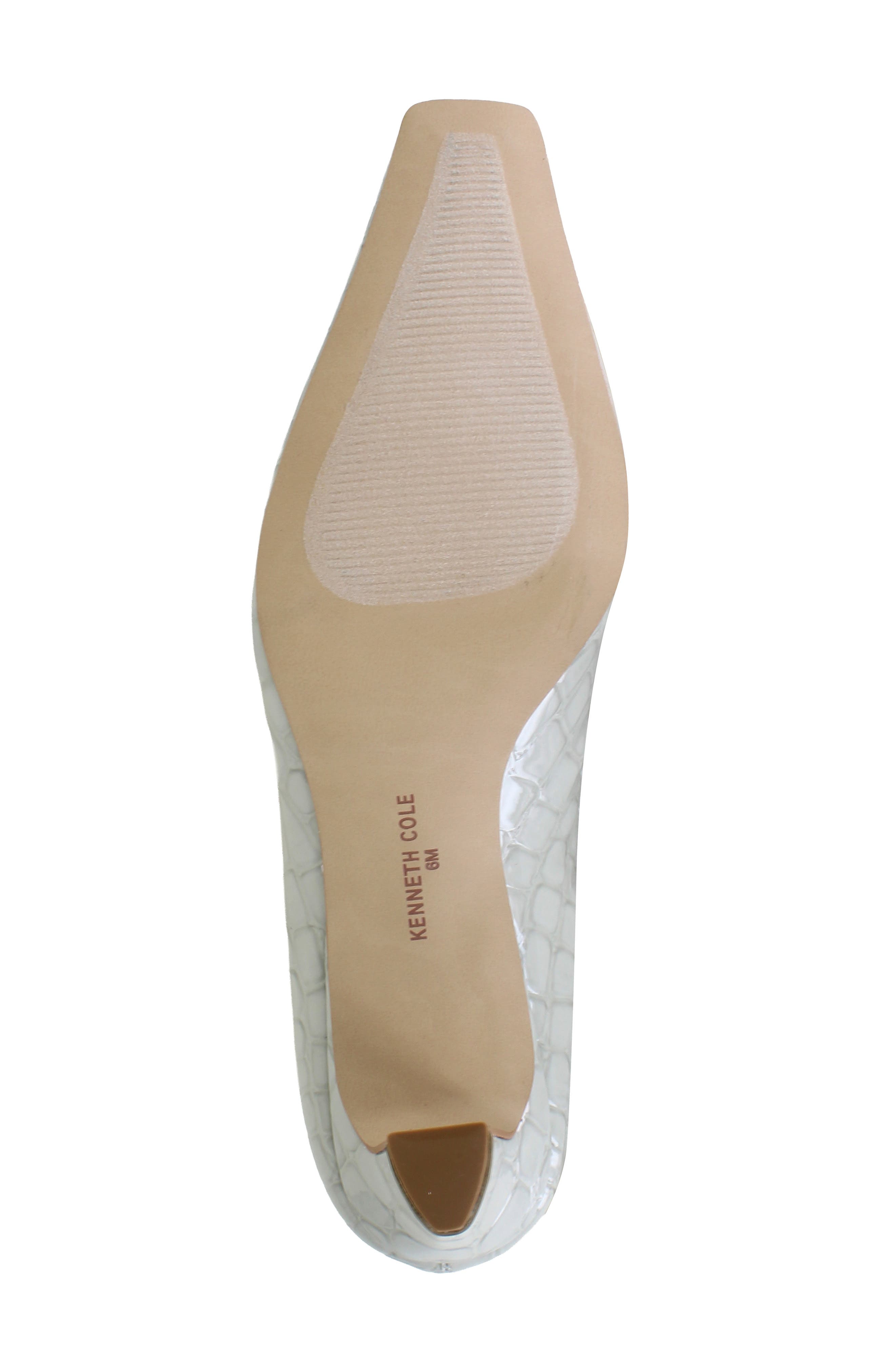 Kenneth Cole Rubia Pointed Toe Boot, Alternate, color, Light Grey Croco