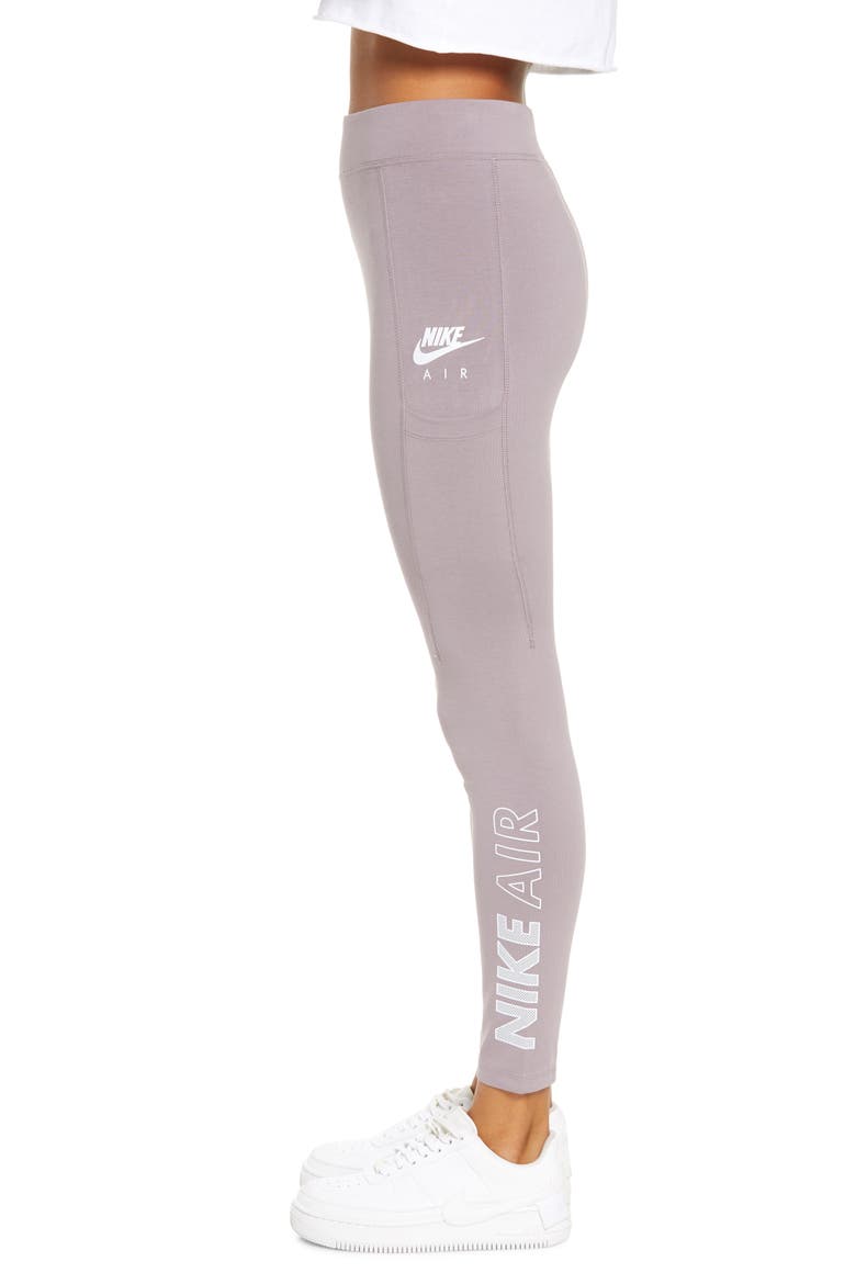 Air Pocket Leggings, Alternate, color, PURPLE SMOKE/ WHITE