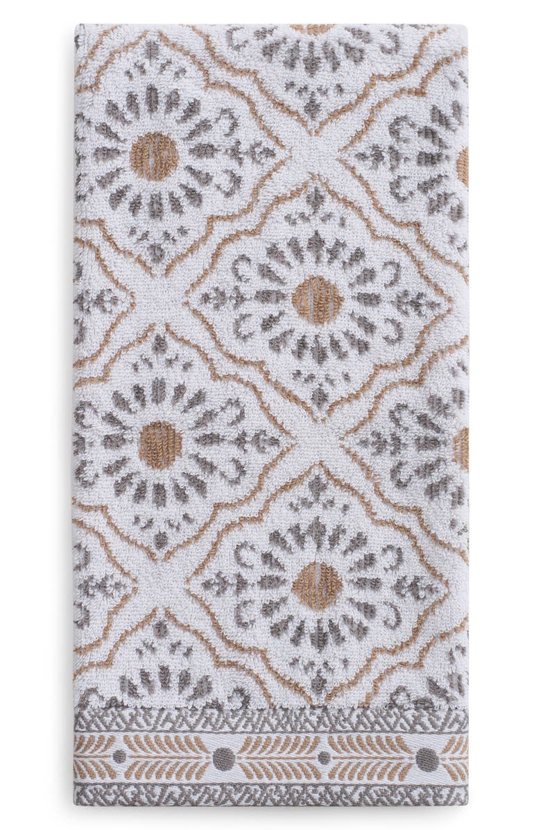 John Robshaw Rangila Bath Towel, Alternate, color, Linen