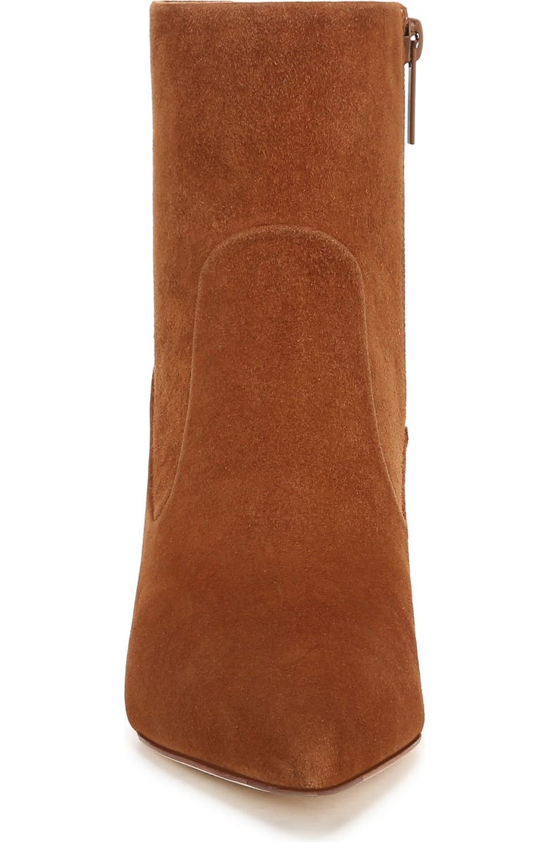 Veronica Beard Larissa Pointed Toe Bootie, Alternate, color, Caramel