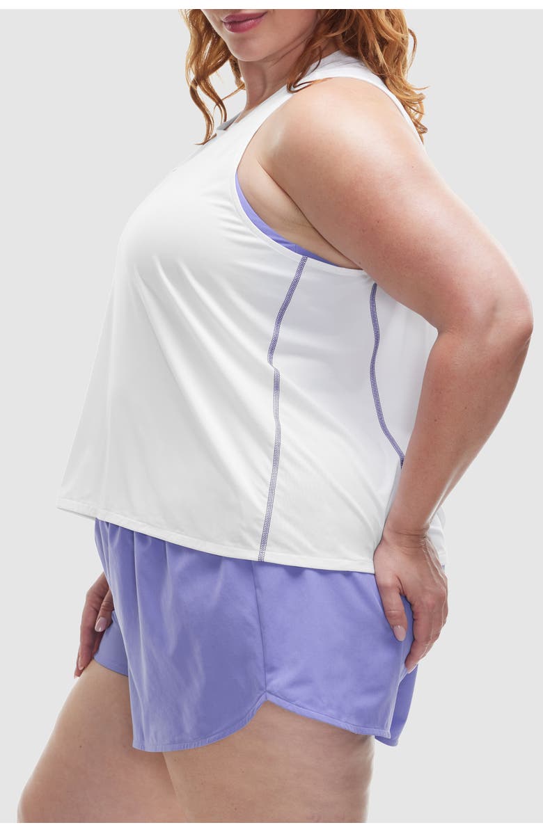 Peloton Distance Run Tank, Alternate, color, White